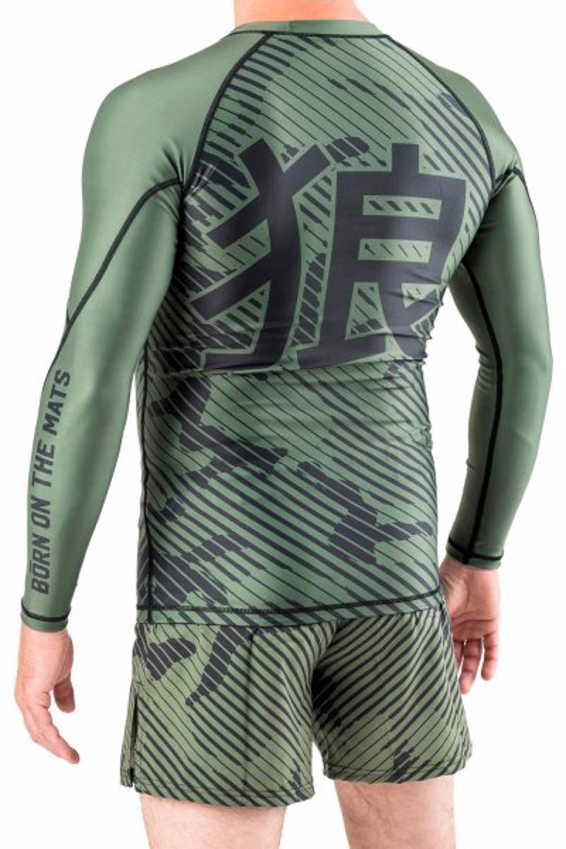 Okami Camo Rashguard - green camo